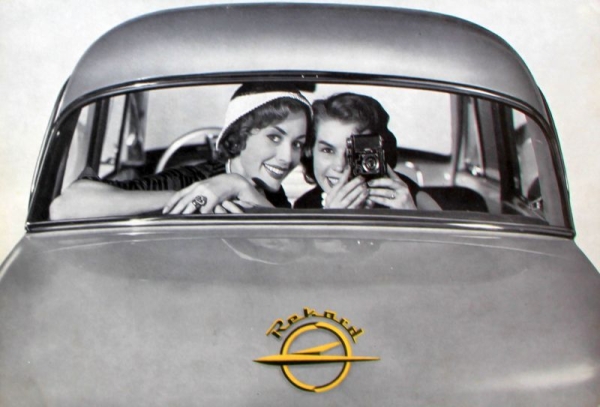 Opel Rekord Modelprogram 1953 Carbrochure (8901)